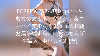 FC2PPV 2534880 ☆むっちむちの太もも☆ツインテ＆ニーハイ美少女（１８）☆お潮お漏らしまんこにおじちんぽ生挿入⇒中出し×２ [有]