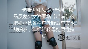 ❤️卡哇伊风人形小母狗，极品反差少女洛丽塔【喵喵】被肥猪小伙各种户外野战车震水战啪啪，年纪轻轻母狗属性拉满