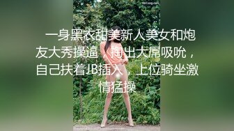   一身黑衣甜美新人美女和炮友大秀操逼，掏出大屌吸吮，自己扶着JB插入，上位骑坐激情猛操