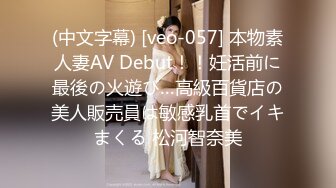 (中文字幕) [veo-057] 本物素人妻AV Debut！！妊活前に最後の火遊び…高級百貨店の美人販売員は敏感乳首でイキまくる 松河智奈美